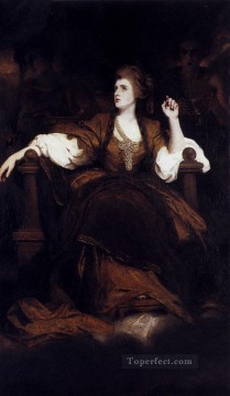 悲劇のミューズ ジョシュア・レイノルズとしてのシドンズ夫人の肖像 Oil Paintings
